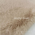 Hot Sale Excellent 100% Polyester Fabric Soft Faux Rabbit Fur for Long Fake Fur